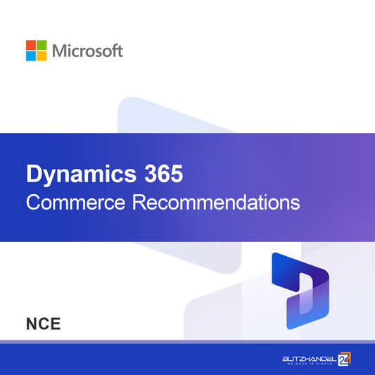 Dynamics 365 Commerce Recommendations (NCE)
