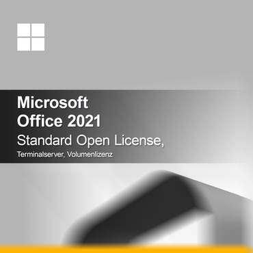 Microsoft Office 2021 Standard Open License, Terminalserver, Volumenlizenz