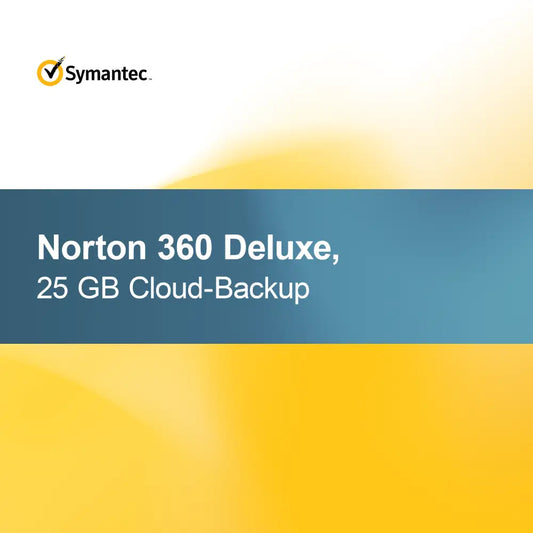 Norton 360 Deluxe, 25 GB Cloud-Backup