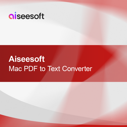 Aiseesoft Mac PDF to Text Converter