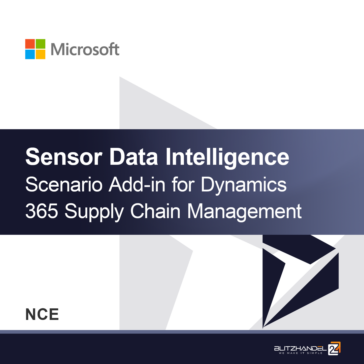 Sensor Data Intelligence Scenario Add-in for Dynamics 365 Supply Chain Management (NCE)